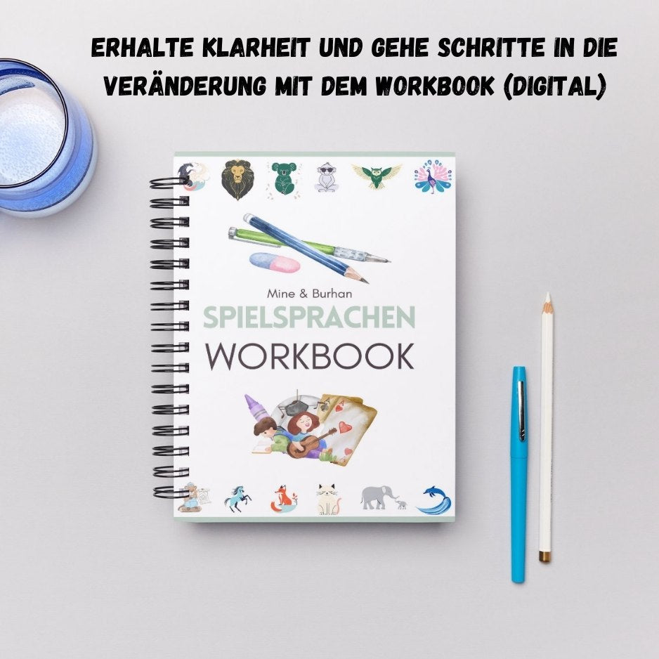 E-Book zu Spielsprachen + Workbook + PDF zu Storytelling (Digital zum herunterladen und ausdrucken)