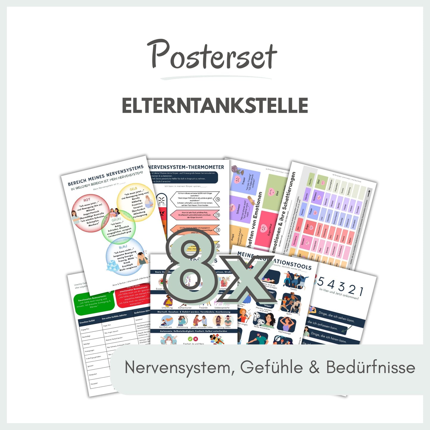 Poster "Eltern-Tankstelle" (Download zum selber ausdrucken)