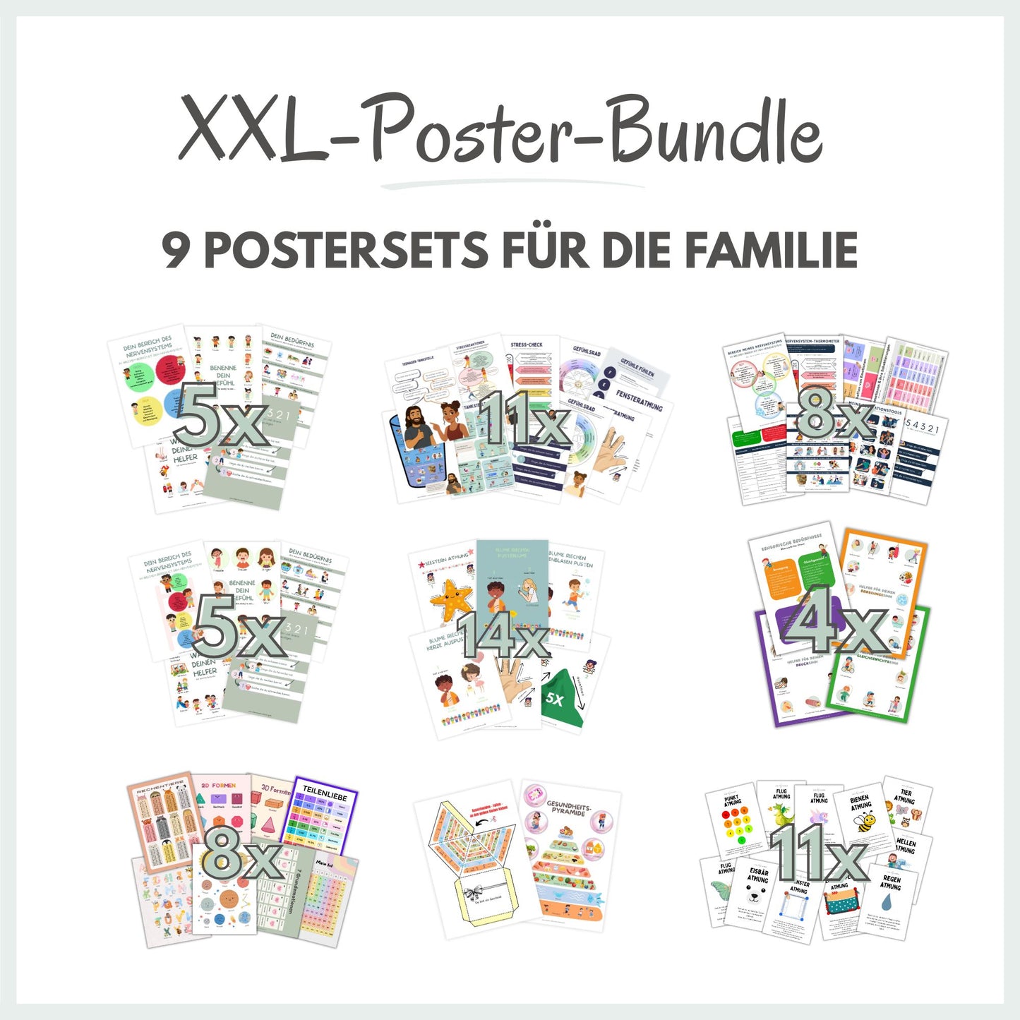 XXLPoster-Bundle (Download zum selber Ausdrucken)