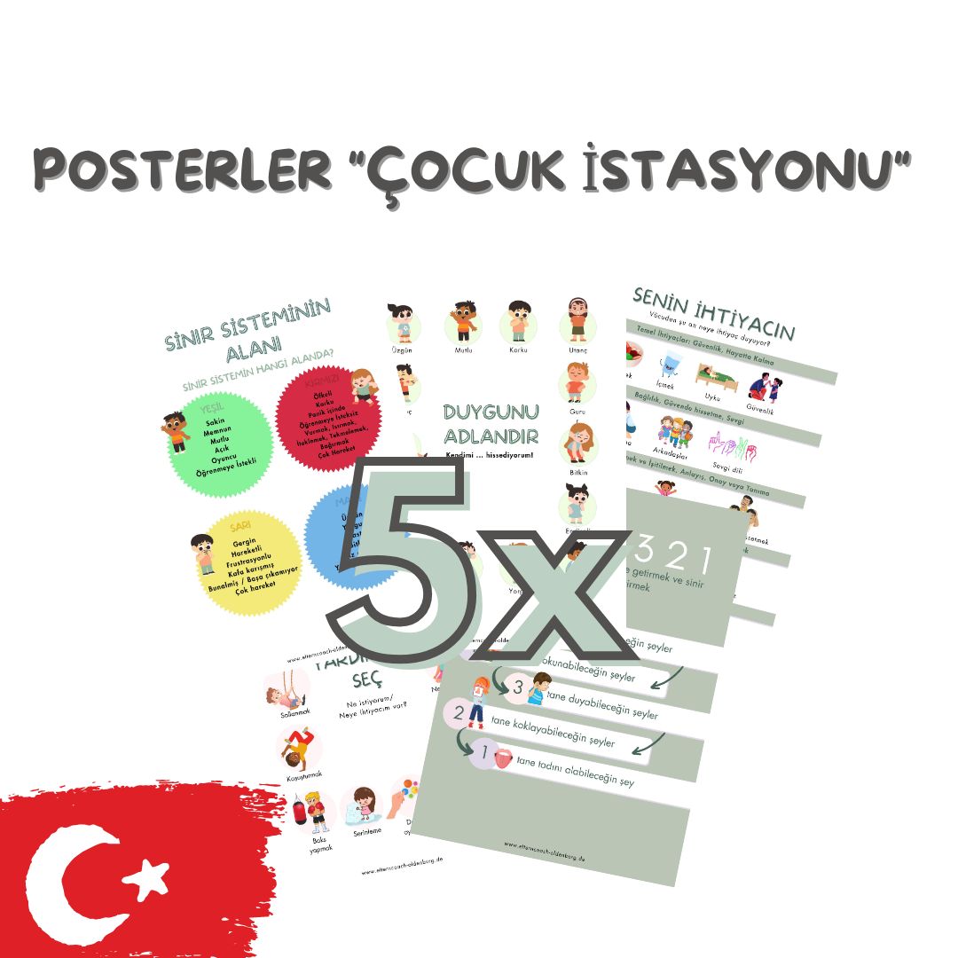 "Çocuk İstasyonu" Poster (Kendi Basımınız İçin İndirme)