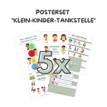 Poster "Kinder-Tankstelle" (ab 3 Jahren) | (Download zum selber Ausdrucken)