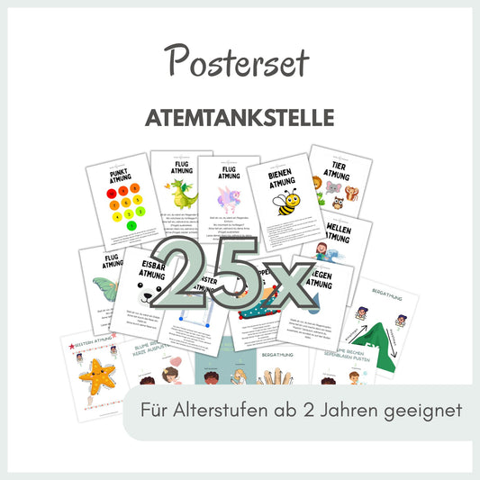 Poster "Atem-Tankstelle" (Download zum selber Ausdrucken)