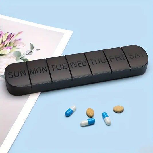 Pill Box | schwarz | schneller Versand